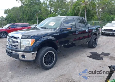 2013 Ford F-150 Xlt из США, поврежденный, VIN 1FTFW1EF2DKD61171